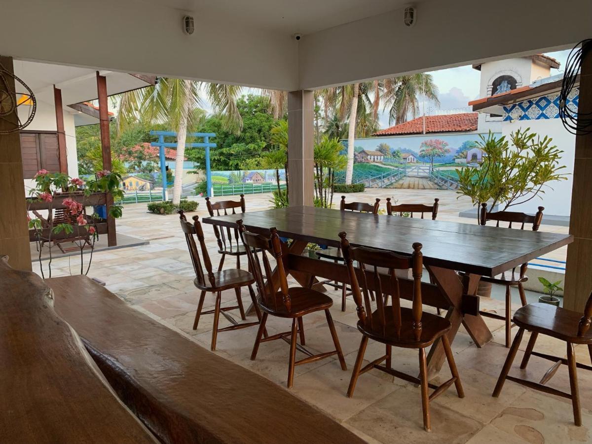 Отель Casa De Praia Panaquatira - Sao J. Ribamar Сан-Жозе-ди-Рибамар Экстерьер фото